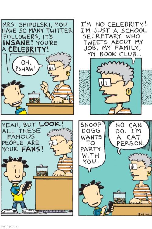 Quite A few followers... | image tagged in big nate | made w/ Imgflip meme maker