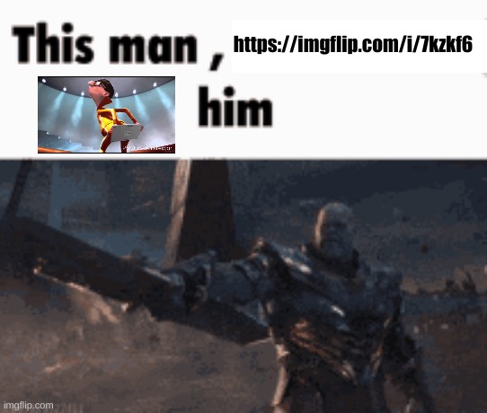 I'm not a cyberbully but HE DOES LOOK LIKE VECTOR | https://imgflip.com/i/7kzkf6 | image tagged in this man _____ him | made w/ Imgflip meme maker
