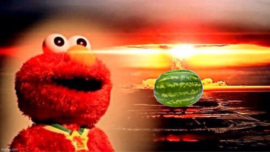 elmo nuclear explosion | image tagged in elmo nuclear explosion | made w/ Imgflip meme maker