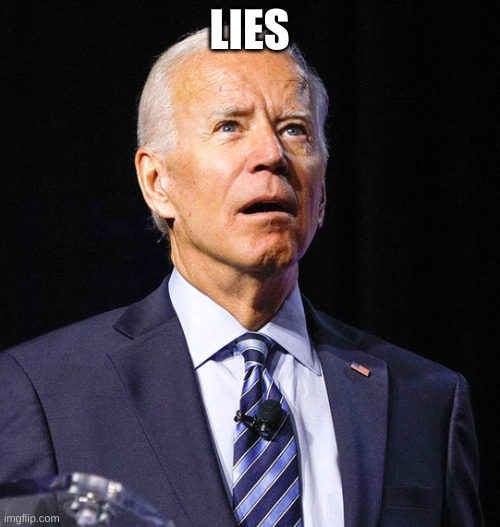 Joe Biden | LIES | image tagged in joe biden | made w/ Imgflip meme maker