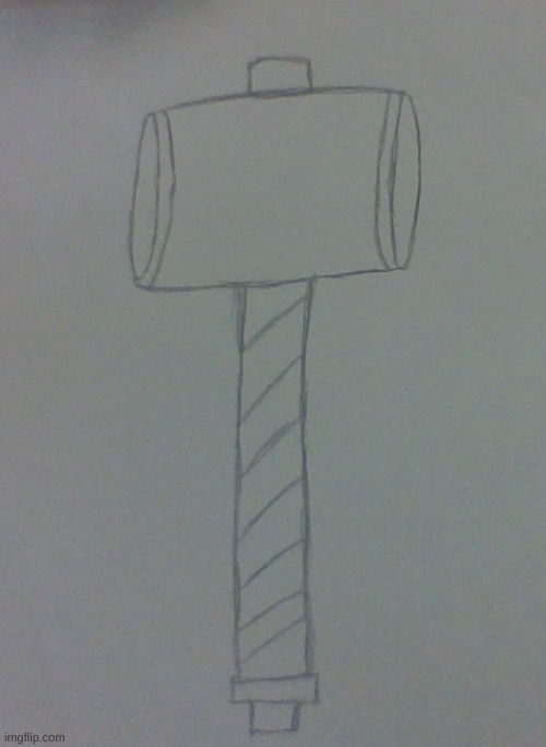 Big Jimmy ([CD]'s hammer) | image tagged in random,hammer,drawing | made w/ Imgflip meme maker