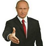 Putin Handshake Blank Meme Template