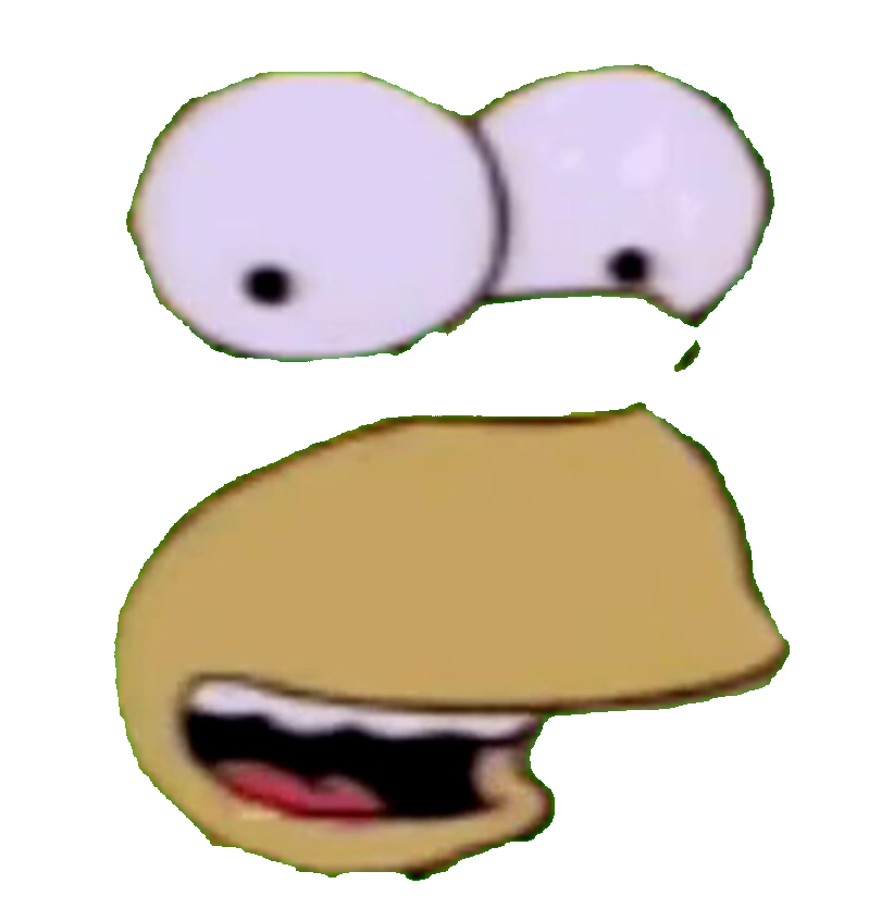 High Quality Homer Dud Face Blank Meme Template