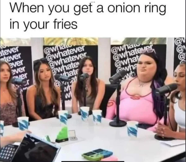 Yo Onion Rings Blank Meme Template