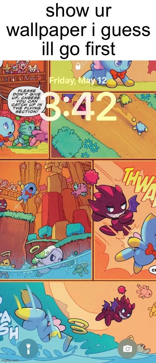 show ur wallpaper i guess
ill go first | made w/ Imgflip meme maker