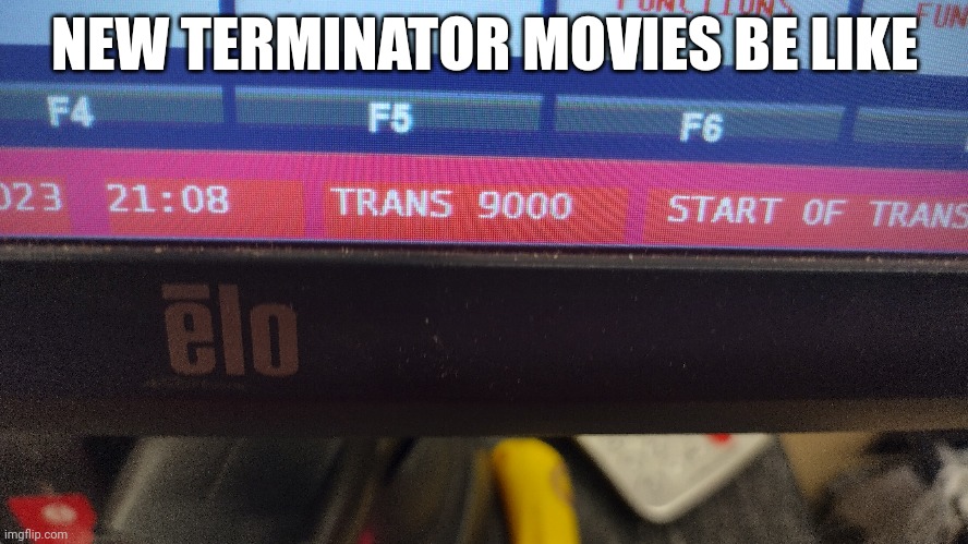 The T-9000 | NEW TERMINATOR MOVIES BE LIKE | image tagged in transgender | made w/ Imgflip meme maker