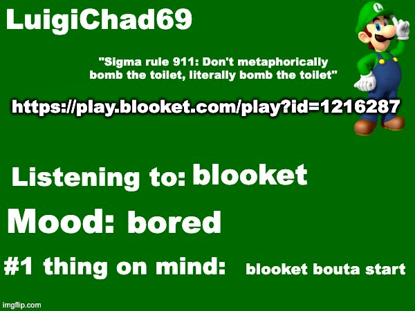 ez grind | https://play.blooket.com/play?id=1216287 | made w/ Imgflip meme maker