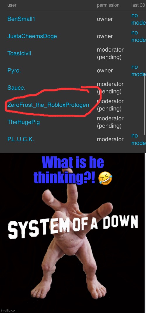 What is he thinking?! 🤣 | image tagged in hand creature | made w/ Imgflip meme maker