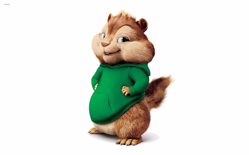 Theodore the Chipmunk (wide) Blank Meme Template