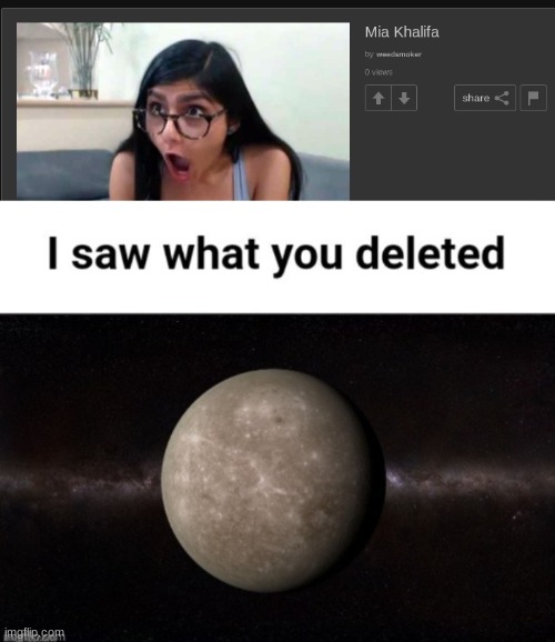image tagged in mercury i saw what you deleted | made w/ Imgflip meme maker