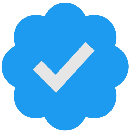 Twitter Blue Tick Blank Meme Template