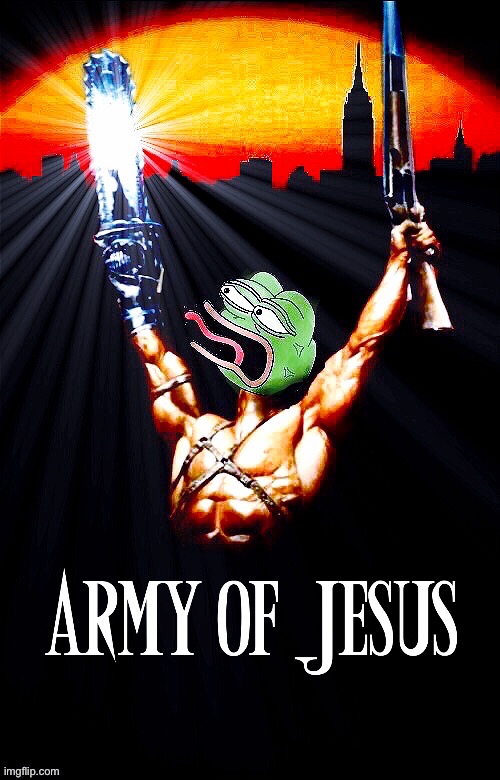 Chicken Dinner       https://youtu.be/S9NoQHgjM_0 https://wordfinder.yourdictionary.com/unscramble/richmansgames/ | image tagged in army of darkness,toast,pepe the frog,cicada,qanon | made w/ Imgflip meme maker