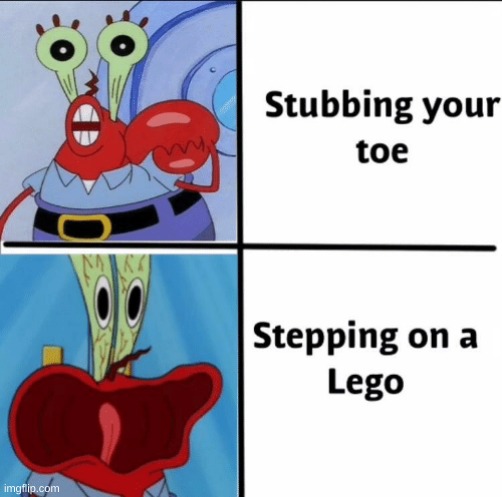 can anyone think worse pain on anyones foot | image tagged in ouch,spongebob | made w/ Imgflip meme maker