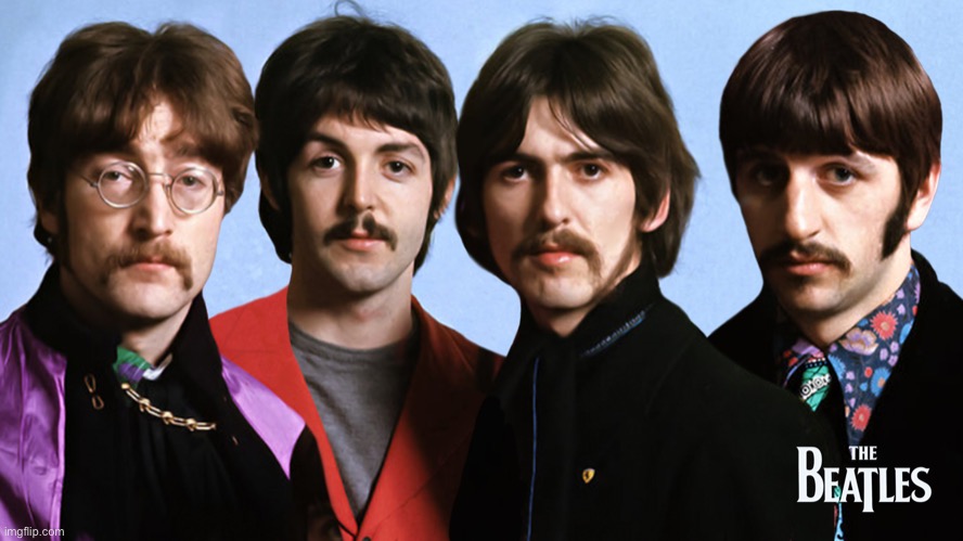 The Beatles 2001 | image tagged in the beatles 2001 | made w/ Imgflip meme maker