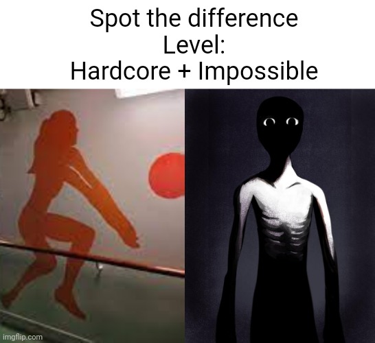Spot the difference
Level:
Hardcore + Impossible | image tagged in you had one job,design fails,funny | made w/ Imgflip meme maker