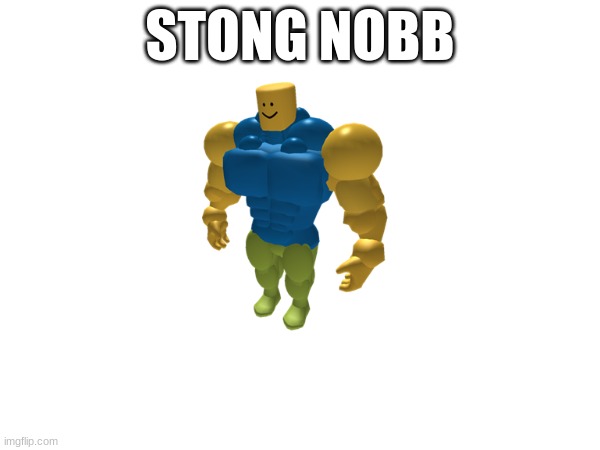 STONG NOBB | made w/ Imgflip meme maker