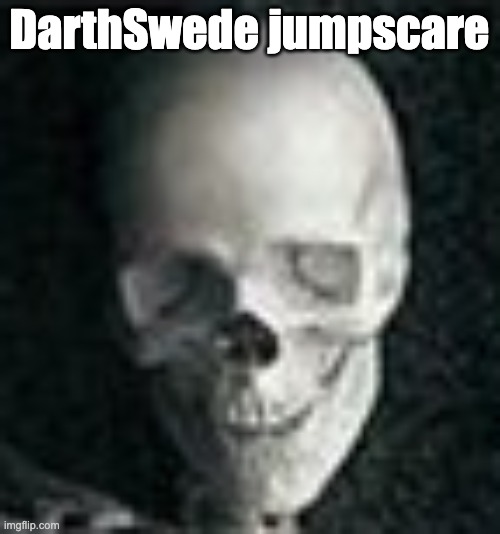 Skull | DarthSwede jumpscare | image tagged in skull | made w/ Imgflip meme maker