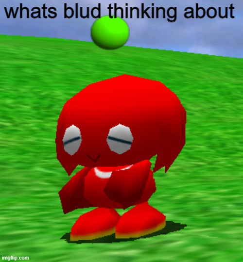 whats blud thinking about | made w/ Imgflip meme maker