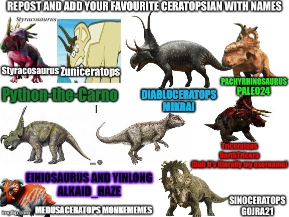 im late but here ya go | MEDUSACERATOPS MONKEMEMES | made w/ Imgflip meme maker