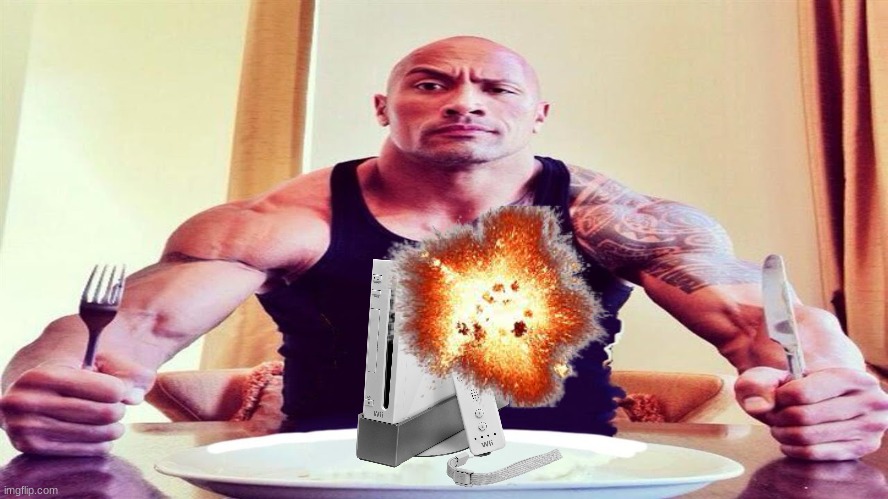 Dwayne the rock eating | image tagged in dwayne the rock eating | made w/ Imgflip meme maker