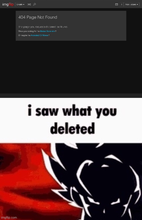 @bubblecum | image tagged in i saw what you deleted | made w/ Imgflip meme maker