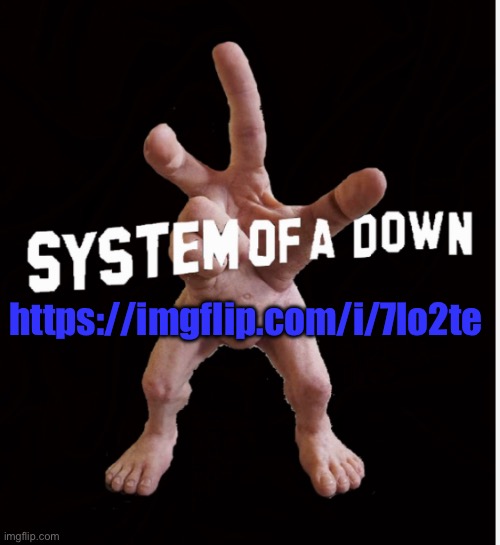 Hand creature | https://imgflip.com/i/7lo2te | image tagged in hand creature | made w/ Imgflip meme maker