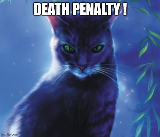 Clear Sky Death Penalty | DEATH PENALTY ! | image tagged in clear sky,death penalty | made w/ Imgflip meme maker