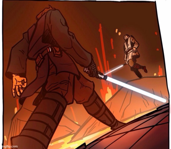 Star Wars JoJo’s walk short version | image tagged in star wars jojo s walk short version | made w/ Imgflip meme maker