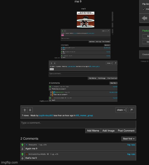 its always me fr | made w/ Imgflip meme maker