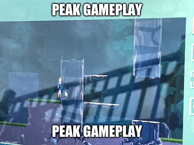 PEAK GAMEPLAY; PEAK GAMEPLAY | made w/ Imgflip meme maker