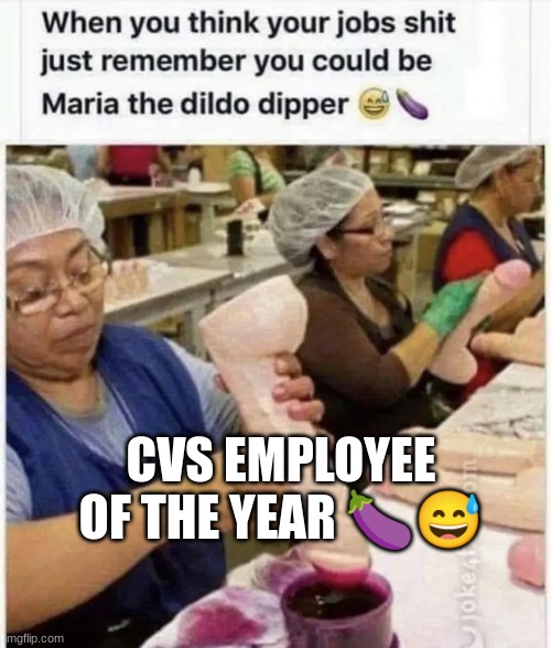 CVS EMPLOYEE OF THE YEAR 🍆😅 | made w/ Imgflip meme maker