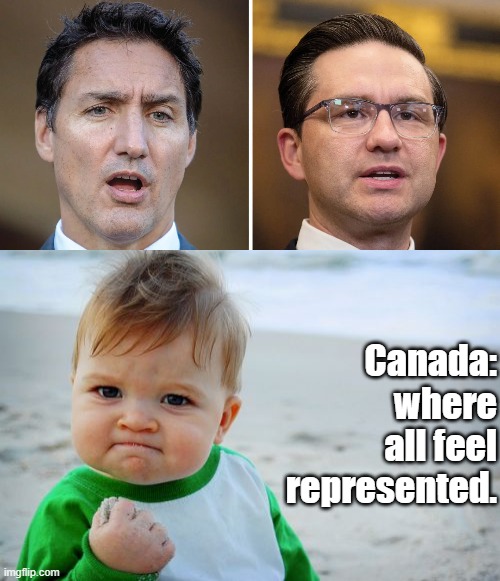Diverse AF | Canada: where all feel represented. | image tagged in success kid original,canadian politics,justin trudeau,politics,elections | made w/ Imgflip meme maker