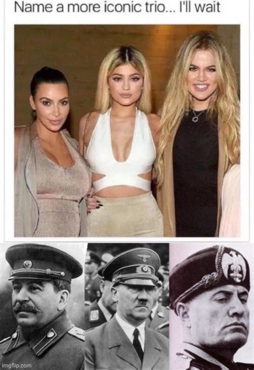 More iconic trio | image tagged in name a more iconic trio,stallin and friends | made w/ Imgflip meme maker