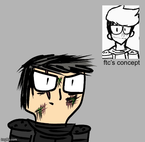 The winner of the Phantom Without Mask Contest iiisss… FTC! (there was only like 2 submissions anyways) | ftc’s concept | made w/ Imgflip meme maker