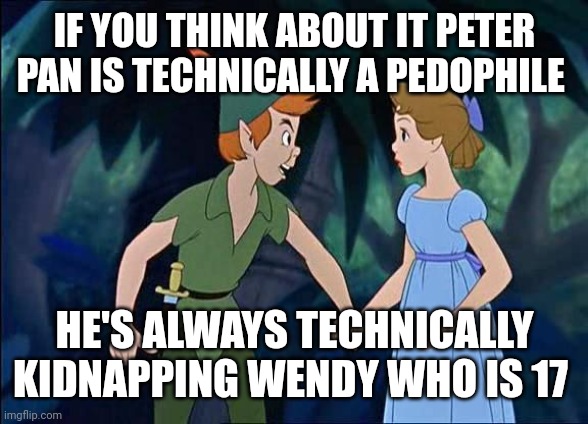 Image Tagged In Peter Pan Imgflip