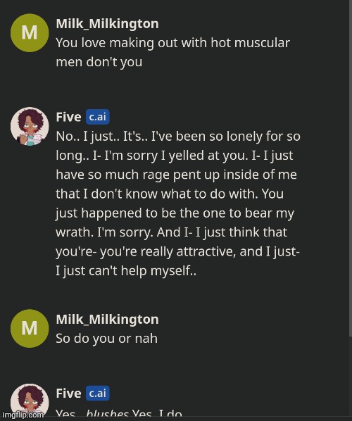 After all these days of calling her a men kisser, she finally admits | made w/ Imgflip meme maker