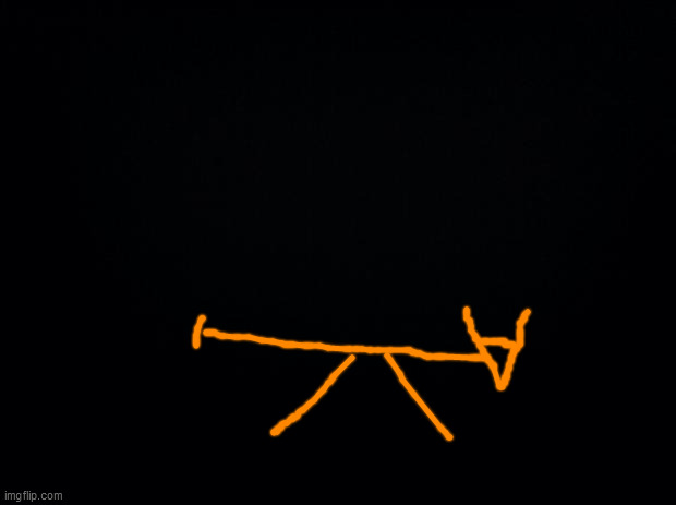 Poorly drawn cat | image tagged in black background,cats | made w/ Imgflip meme maker