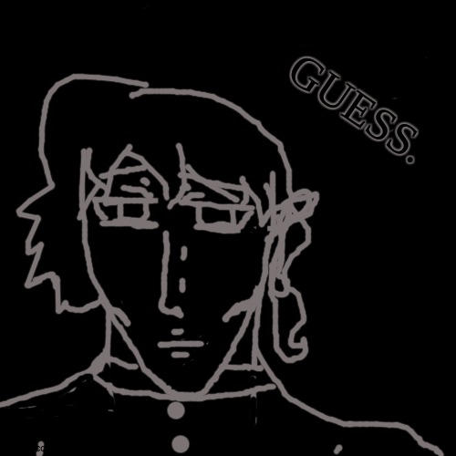 Guess this anime character from a very popular anime by looking at my poor drawing. | GUESS. | image tagged in dark sketch,anime,gues | made w/ Imgflip meme maker
