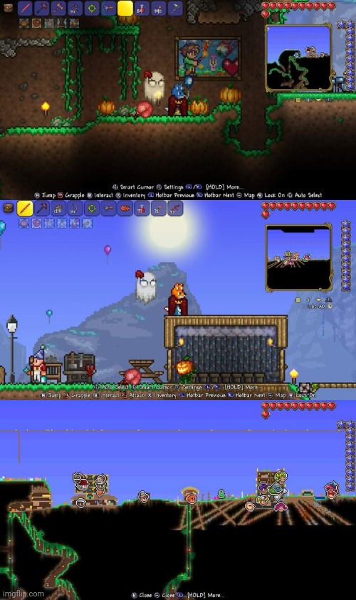 More Terraria gameplay | image tagged in terraria,gaming,nintendo switch,screenshot | made w/ Imgflip meme maker