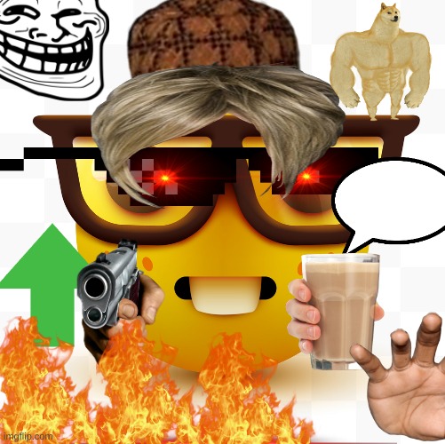 POV nine yo's on imgflip: ME Wen see choc milk | image tagged in nerd emoji | made w/ Imgflip meme maker