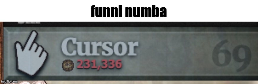 W | funni numba | made w/ Imgflip meme maker