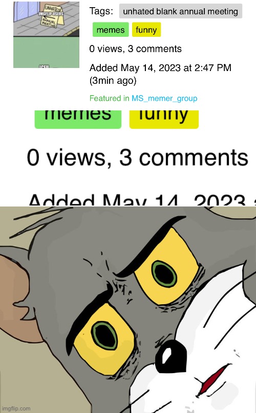 I-impossible | image tagged in memes,unsettled tom | made w/ Imgflip meme maker