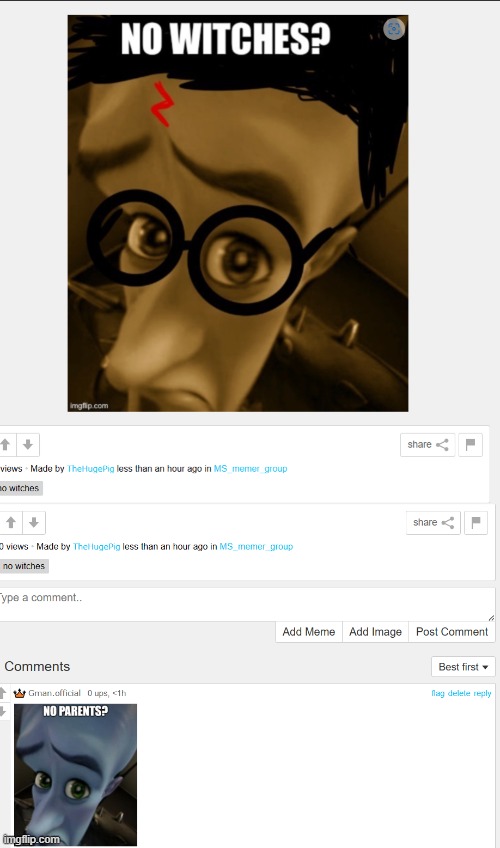 made w/ Imgflip meme maker