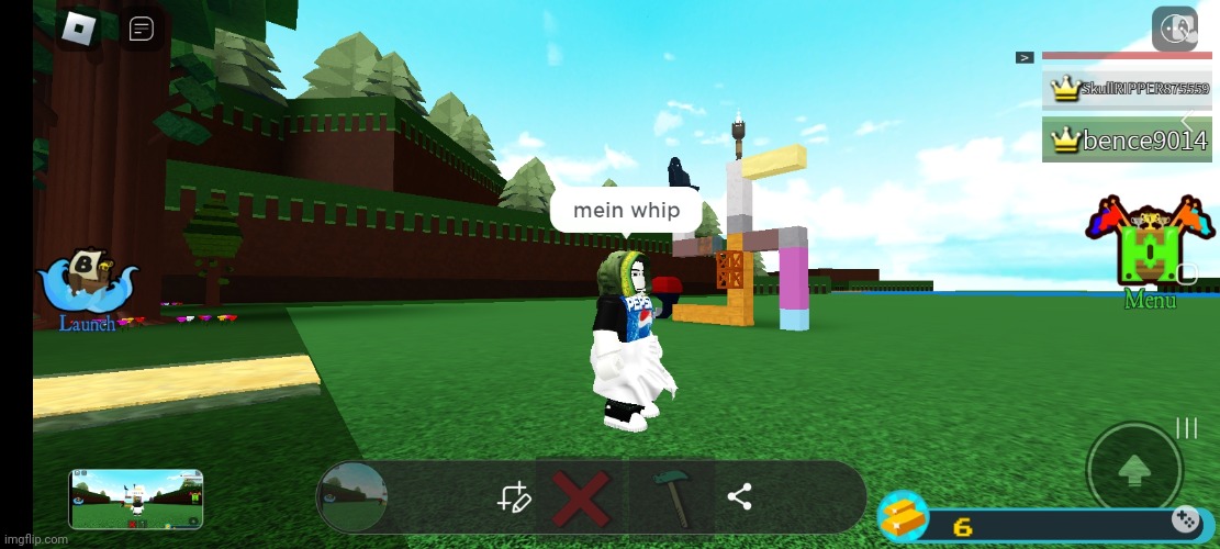 Might get banned from roblox | made w/ Imgflip meme maker