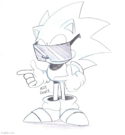 swag sonic | image tagged in swag sonic | made w/ Imgflip meme maker