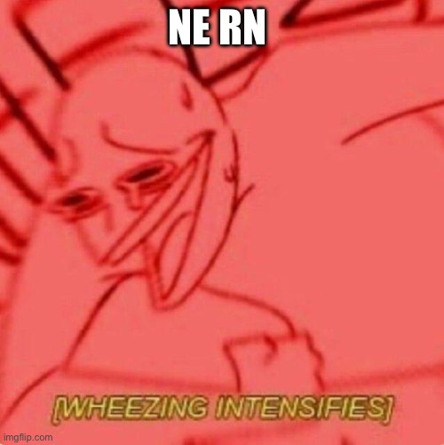 Wheezing intensifies | NE RN | image tagged in wheezing intensifies | made w/ Imgflip meme maker