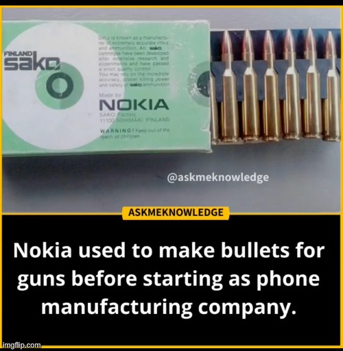 Nokia bullets | made w/ Imgflip meme maker