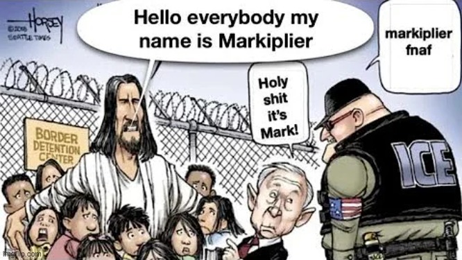 holy shit it's mark! | made w/ Imgflip meme maker