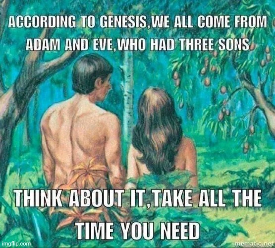 Adam and Eve | image tagged in adam and eve | made w/ Imgflip meme maker