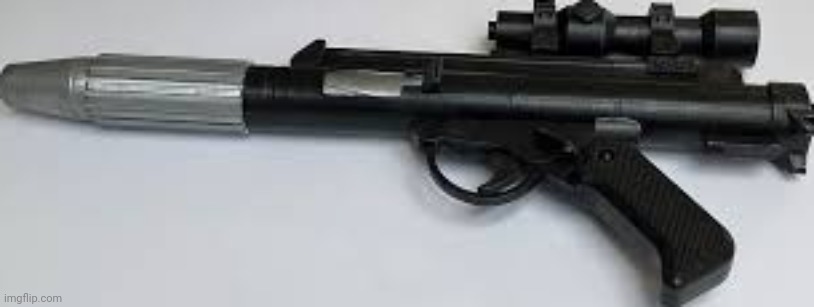 Imma talk about phasular energy | image tagged in blaster | made w/ Imgflip meme maker